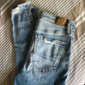 American Eagle High Rise Skinny Jeans